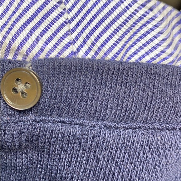 CrewCuts Blue girls sweater with collar. - Picture 4 of 4